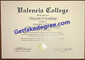 buy fake Valencia College diploma