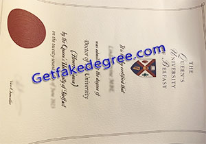 buy fake Queen's University Belfast diploma