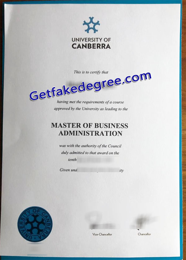 University of Canberra diploma