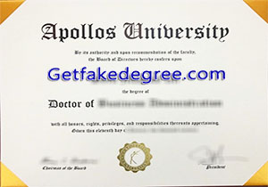 Apollos University degree